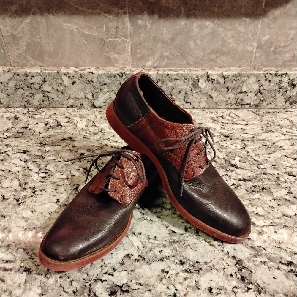 Bucks Men's Leather Oxford Size 11 M